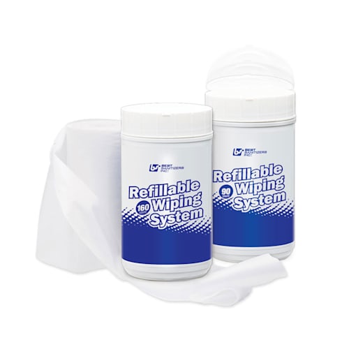 Best Refillable Wiping System, 90 Count