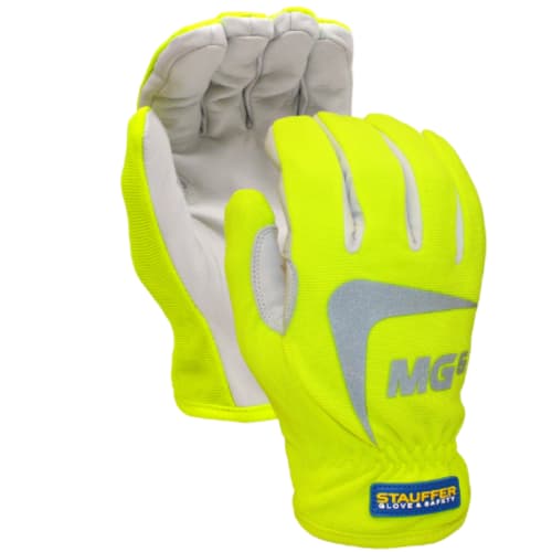 MG6 Mechanics Glove with Mesh Back and Reflective Patch