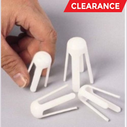 Finger Guard, Plastic, White, Medium size