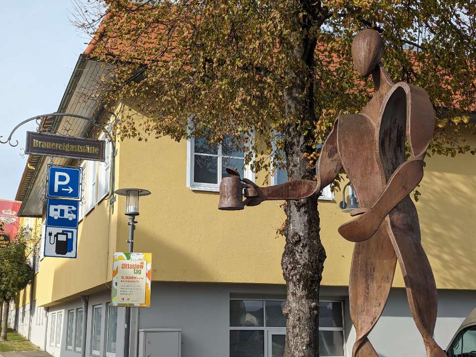 Aire de stationnement V&E Musée de la bière Mug – 3