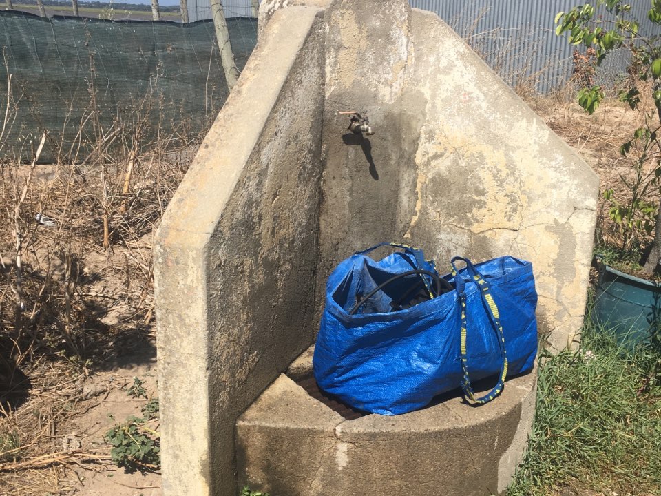 Wasserhahn mit extremen Druck – 1