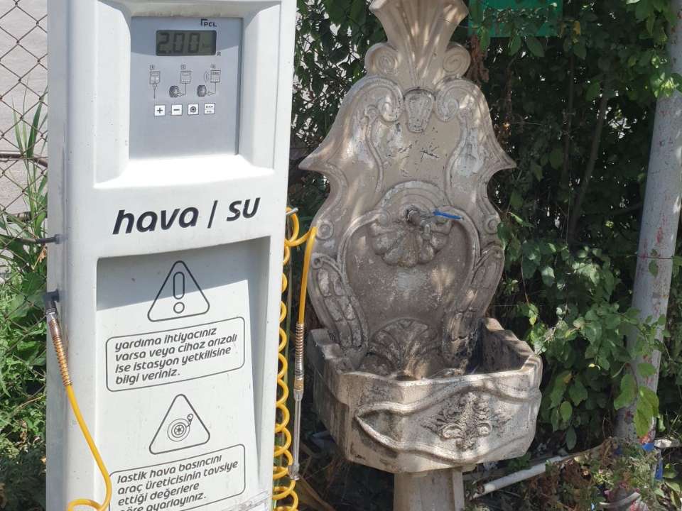 Water source at the gas station – 1