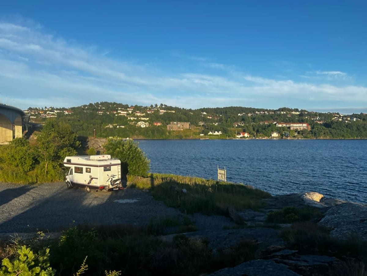 Kampeer- en vanlifeplekken in Noorwegen