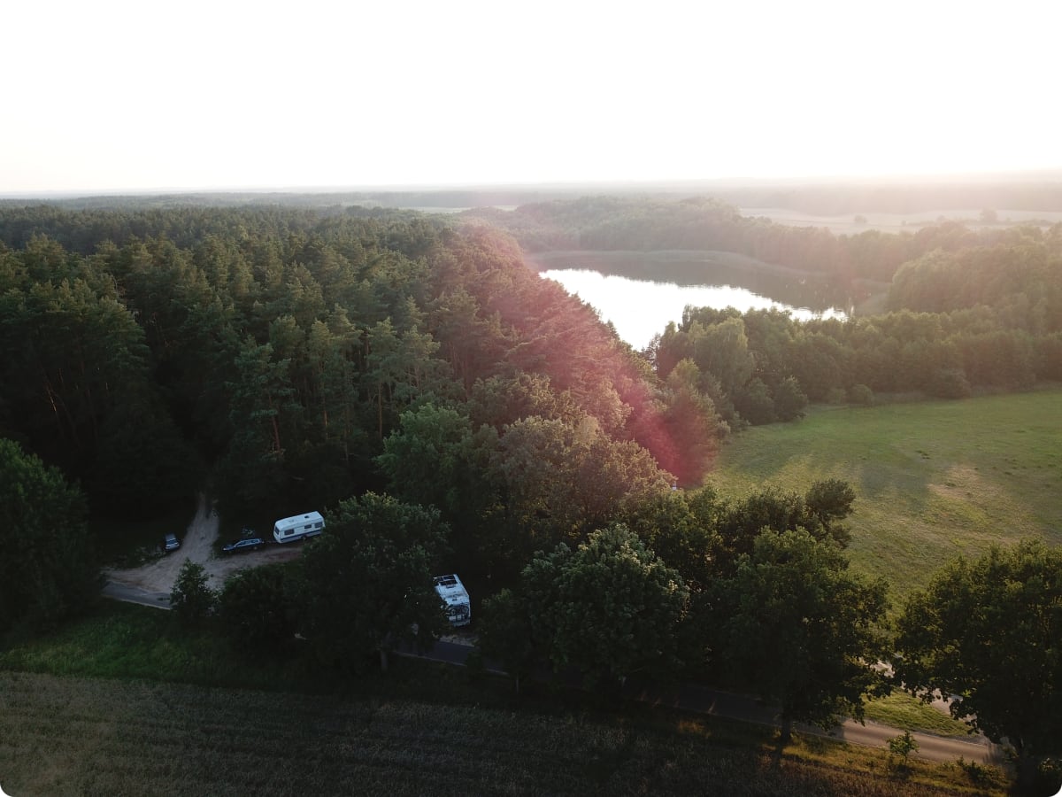 Vild camping Brandenbrürg