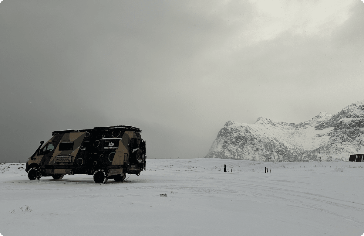 Cabo Norte en invierno en autocaravana: la guía completa.