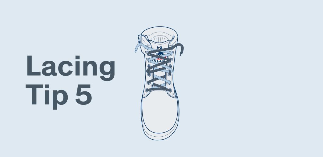 Lacing Guide Tips Steel Blue