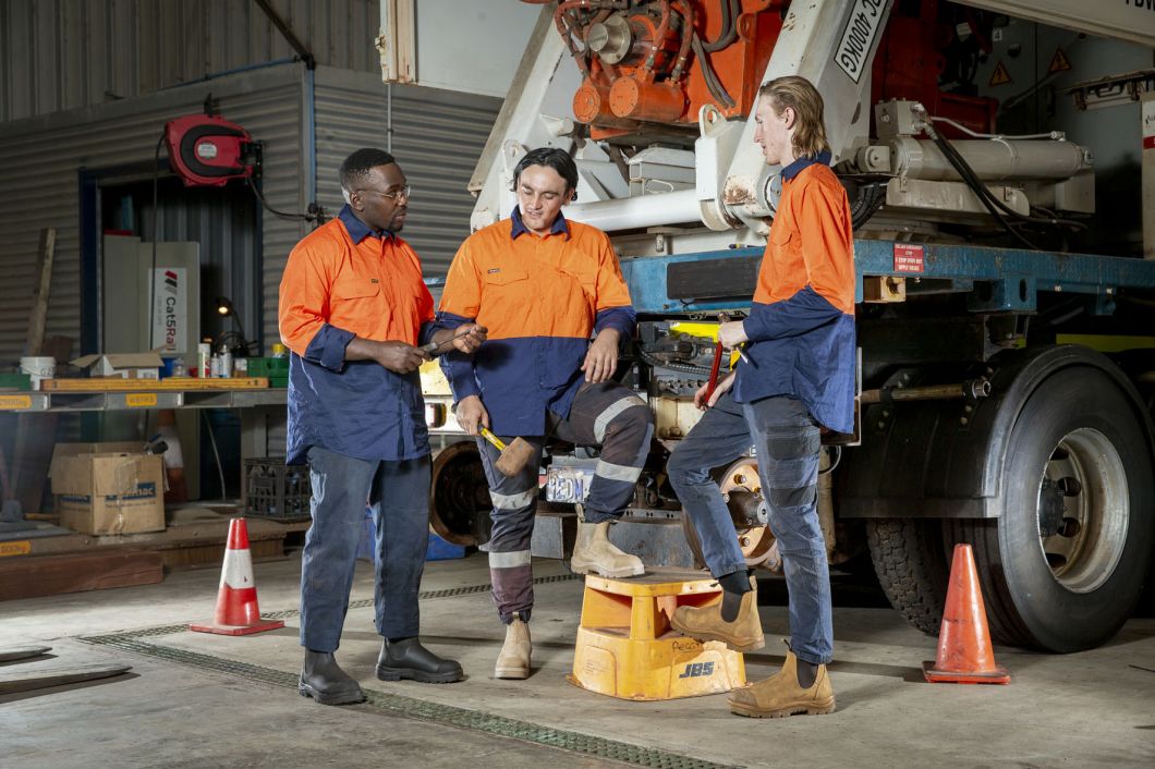 Get involved: Tradies National Health Month with Steel Blue and the APA