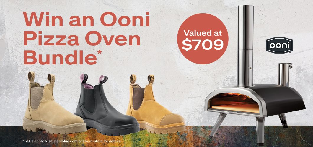 Win Ooni Pizza Oven by Steel blue