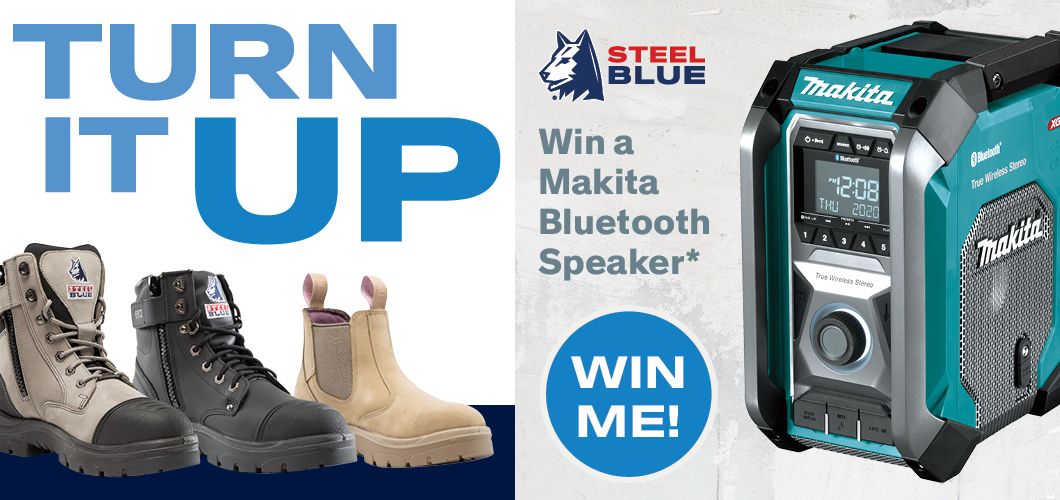 makita promo - steel blue