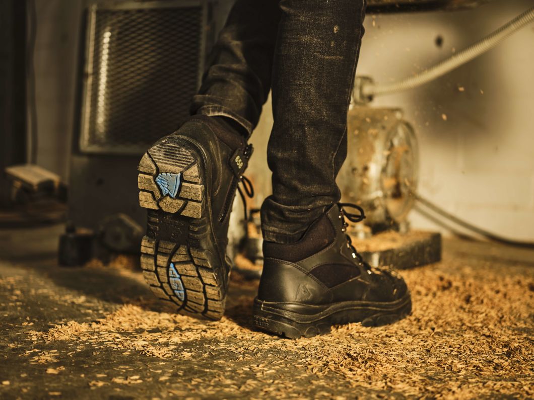 remington matters steel blue black boots