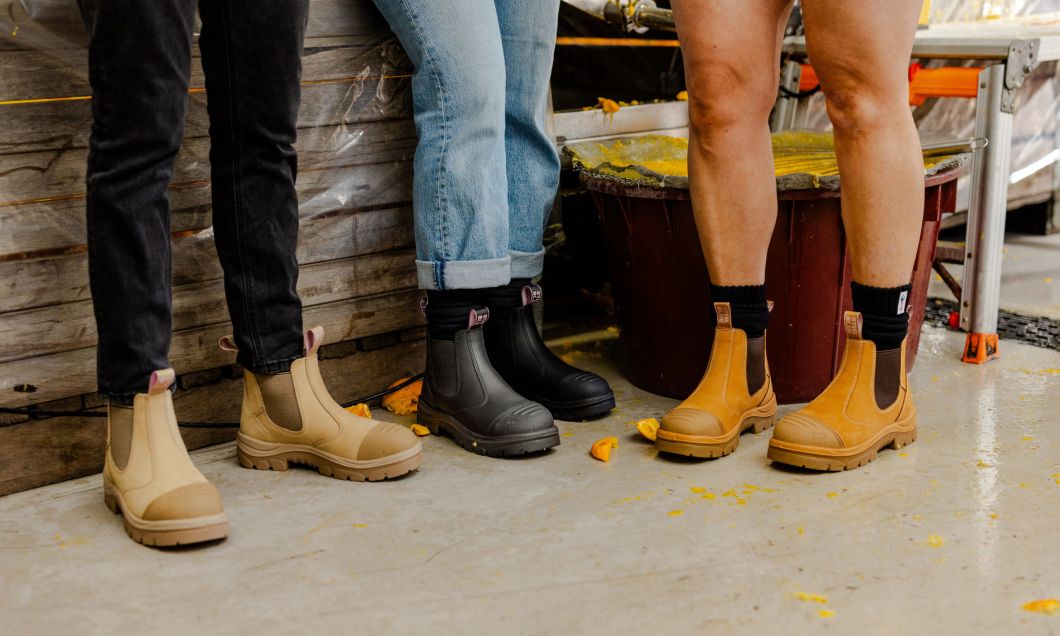 Hobart Ladies: Scuff Cap Boots
