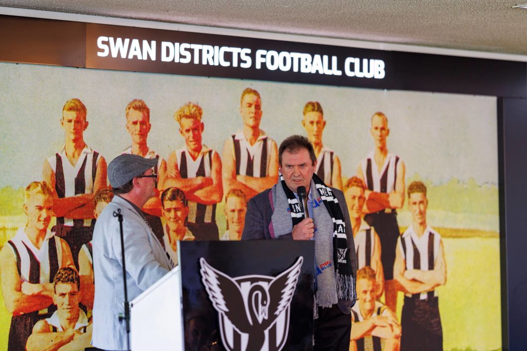 Swans Celebrate Steel Blue’s 20 Year Anniversary