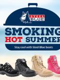 Win a BBQ Smoker <br> with Steel Blue