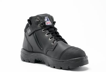 Durable Zip Sided Safety Boots from Steel Blue UK