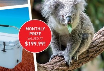 Win a trip to Australia with </br> Trav's Outfitters!
