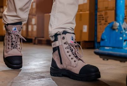 Selecting the best fitting work boots