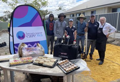 The Steel Blue Team Roll Up Their Sleeves for a Family in Need Ahead of World Kindness Day