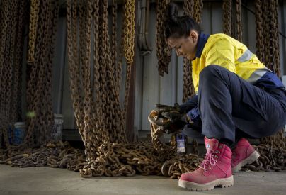 Taking Big Strides In Women’s Work Boots