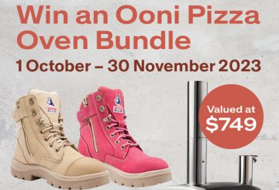 Win an Ooni Pizza Oven with Steel Blue