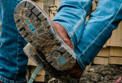 Reduce your risk of punctures with Steel Blue Penetration Resistant outsoles