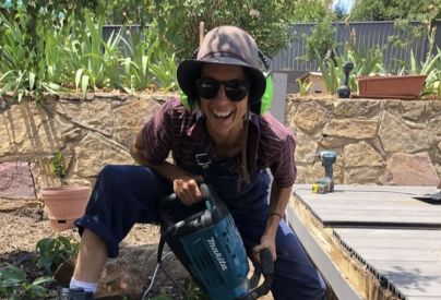 Matilda’s legend Sally trades cleats for work boots