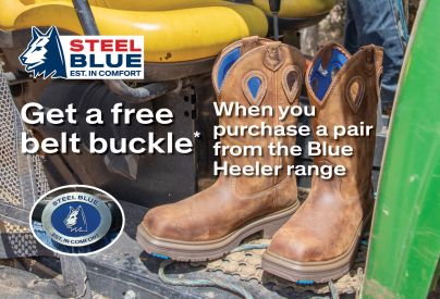 Free Belt Buckle With Every Blue Heeler Purchase