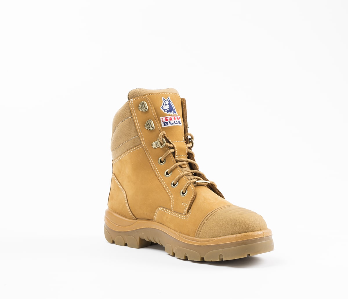 leather work boots steel toe