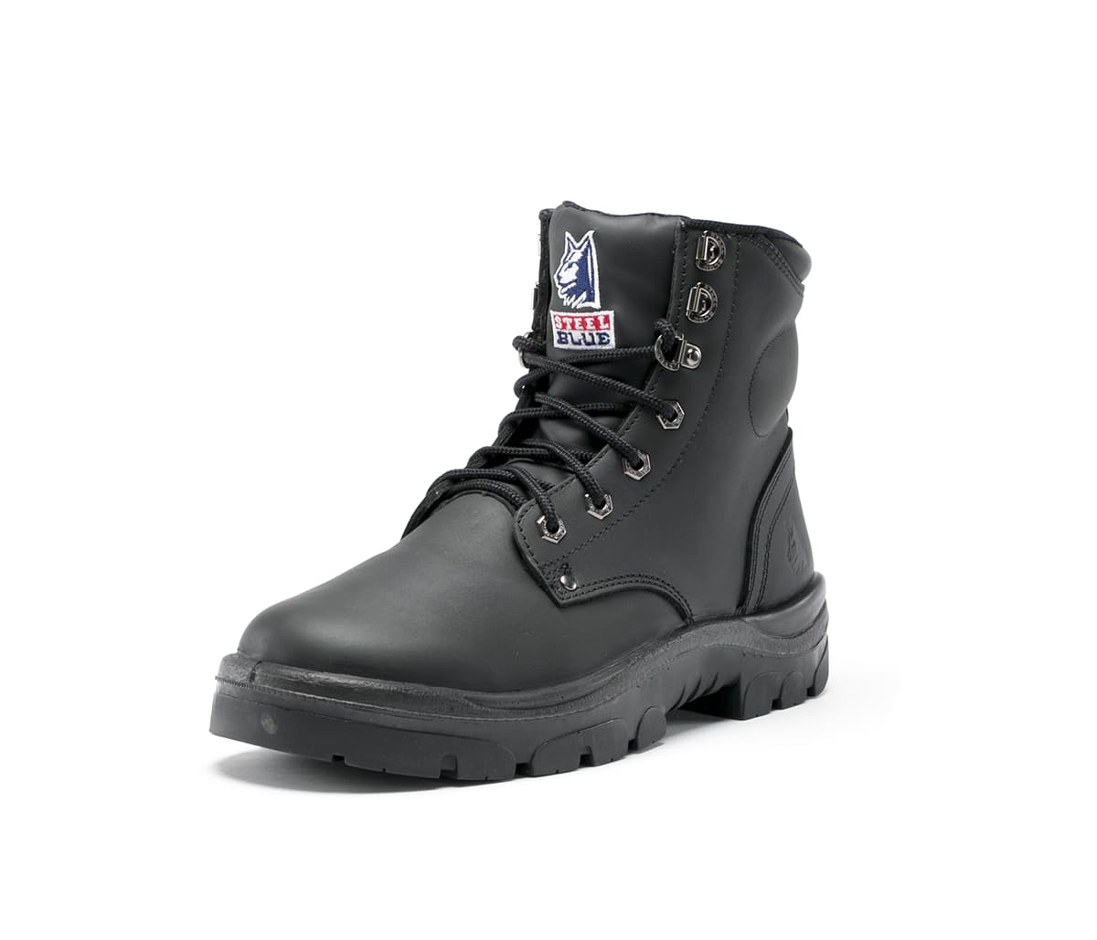 steel blue non safety boots