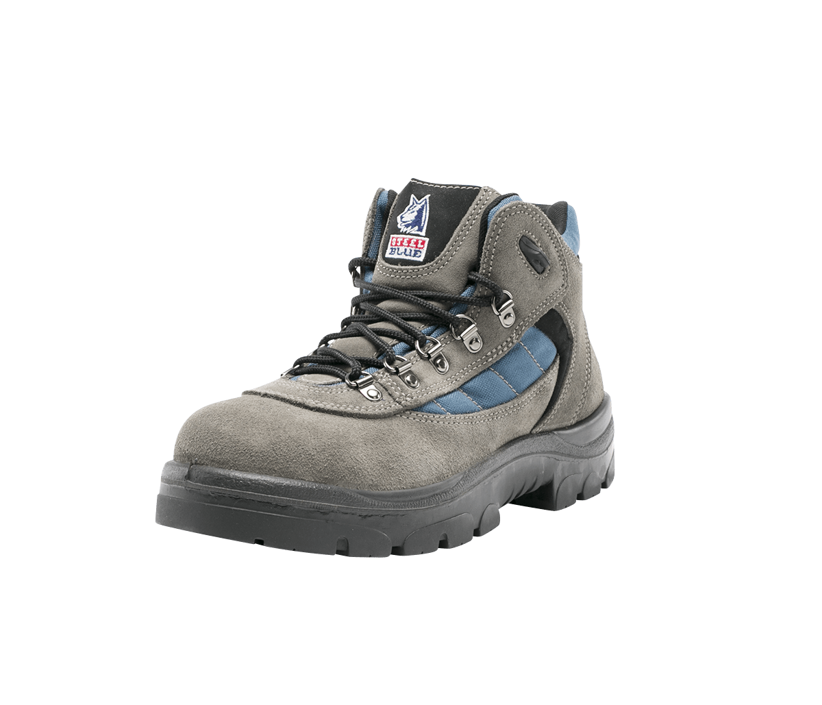 steel blue hiking boots