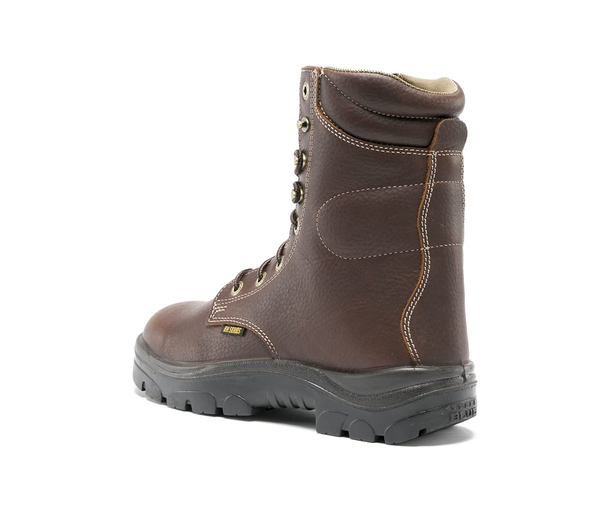 Portland High Leg Steel Toe Work Boot Steel Blue USA