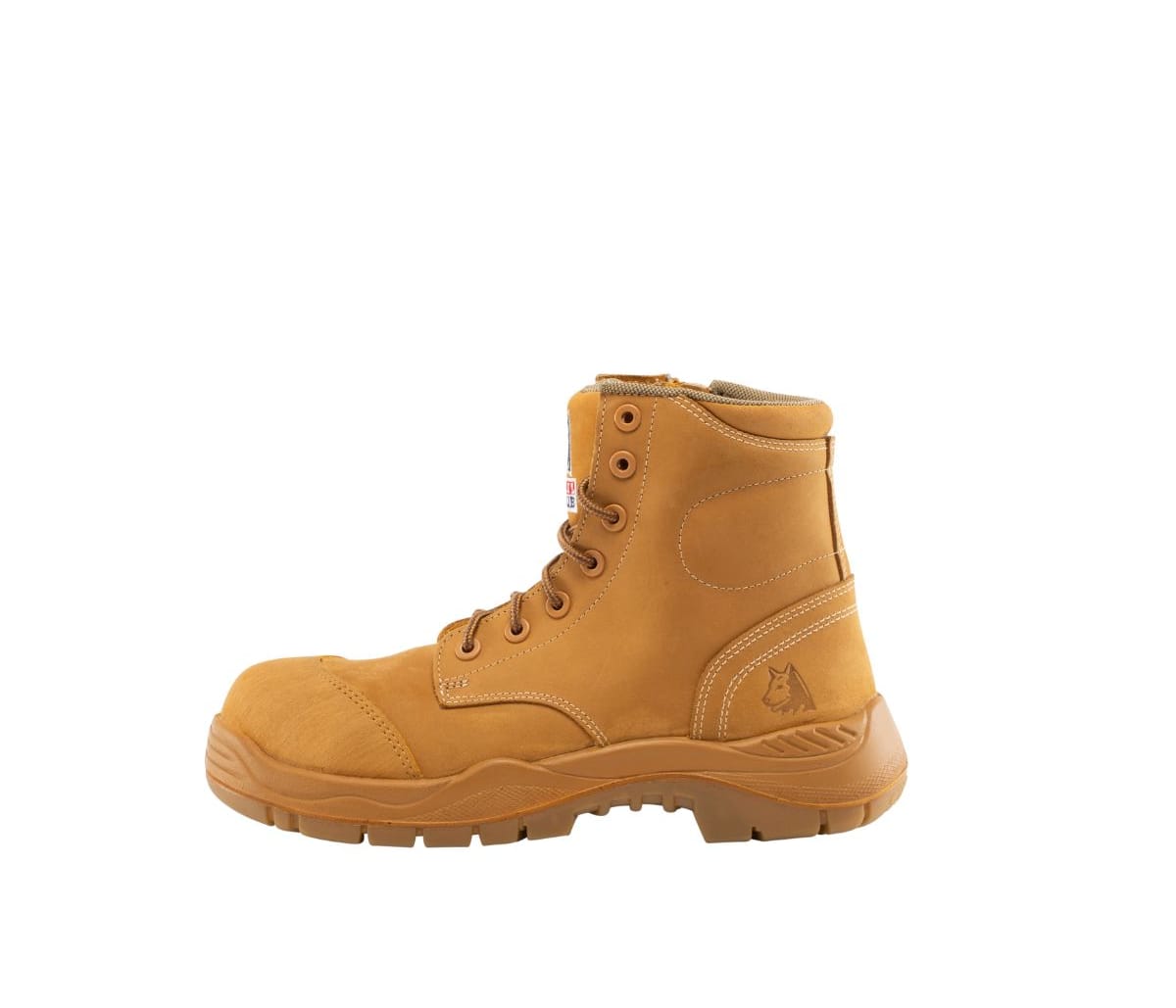 Argyle Zip Composite Airport Friendly Work Boots By Steel Blue