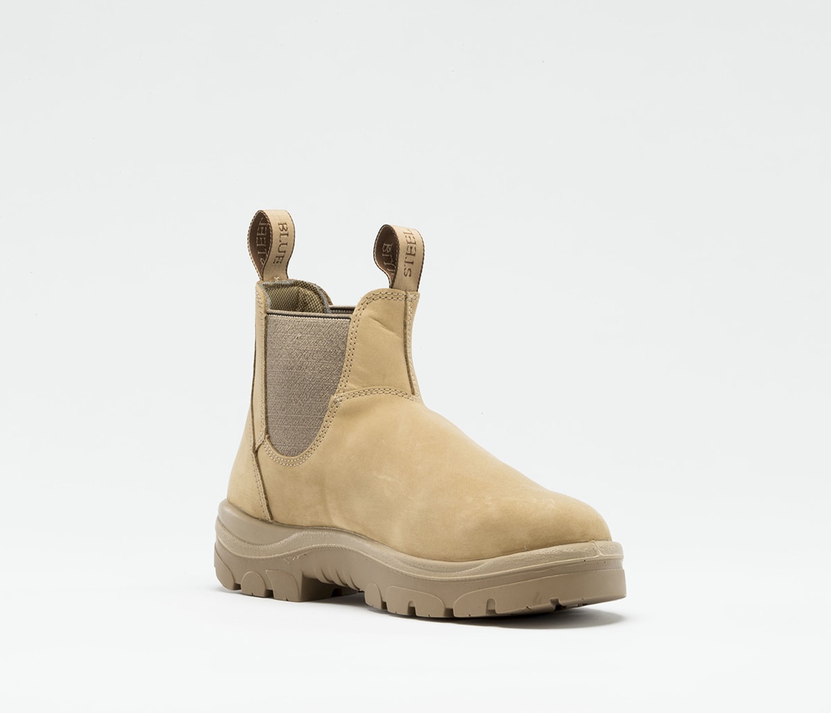 Ankle Work Boot With Steel Toe Cap 