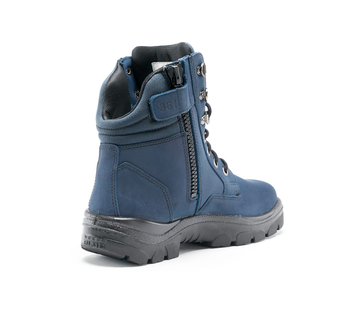 Southern Cross® Zip Blue Work Boot - Blue