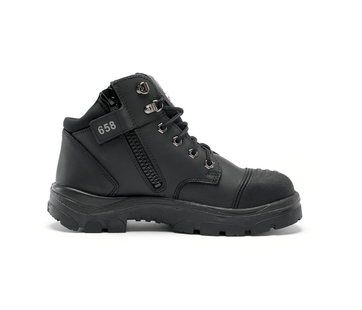 Parkes Zip: Scuff Cap - Black