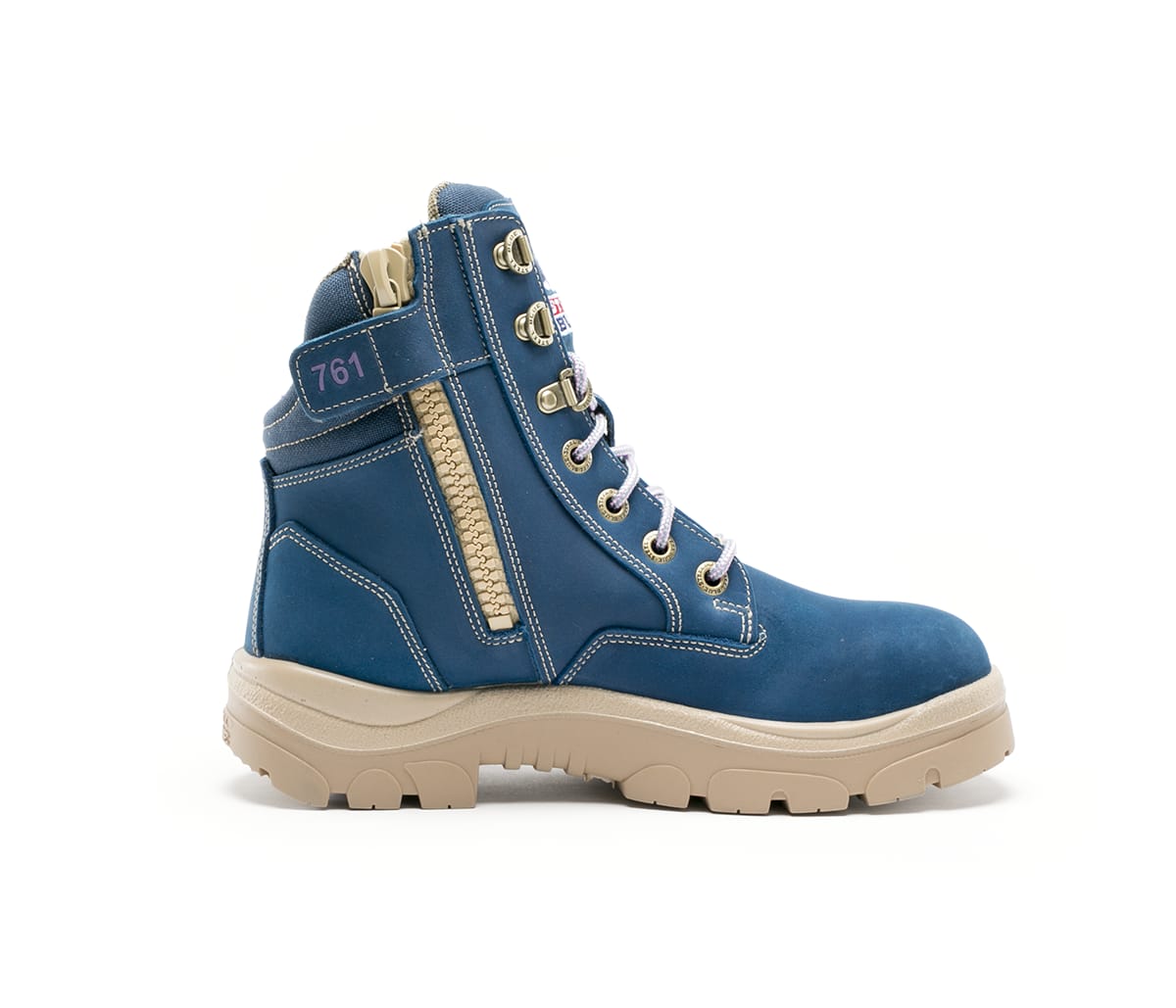 Southern Cross® Zip Ladies Boots - Blue