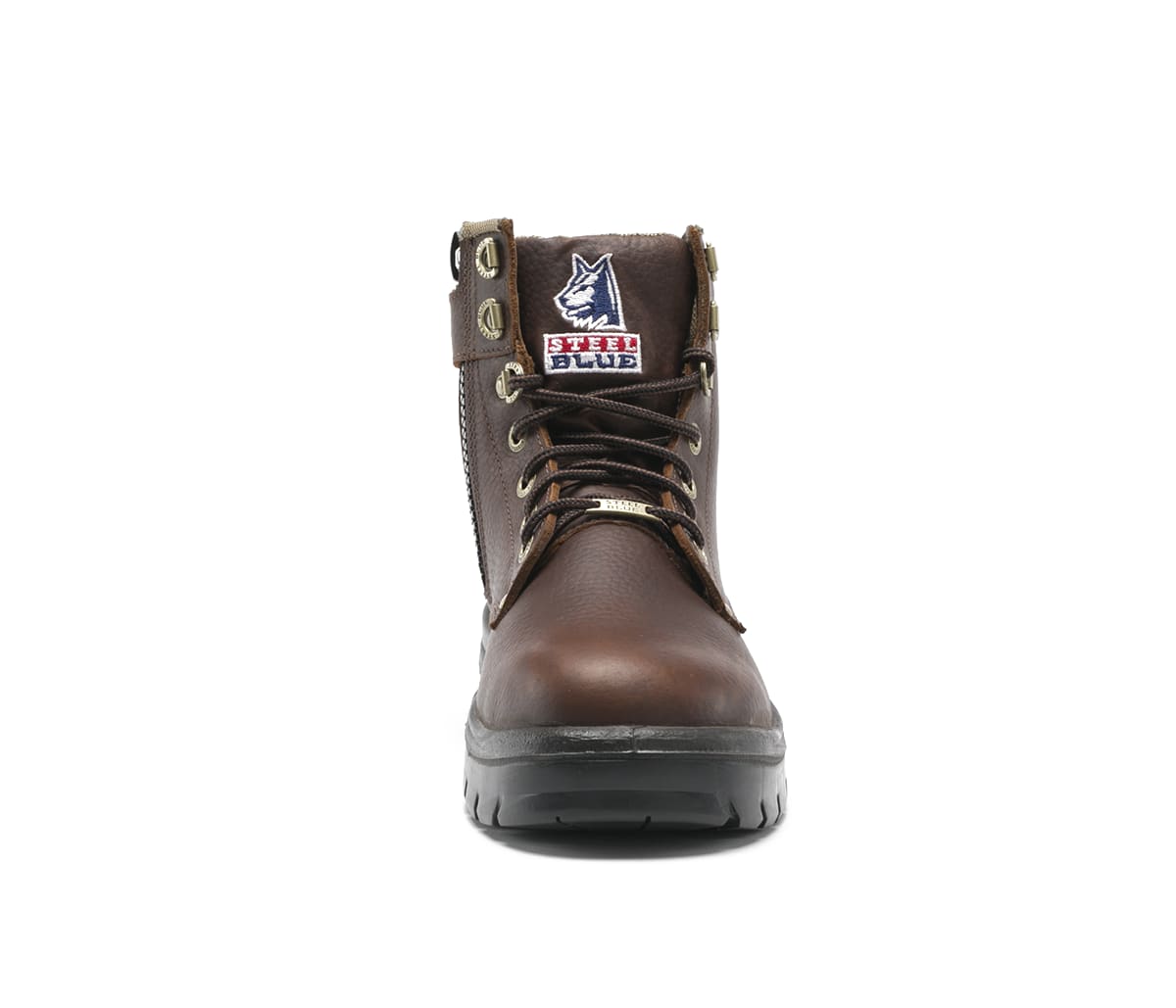 Argyle Zip: Soft Toe - Oak