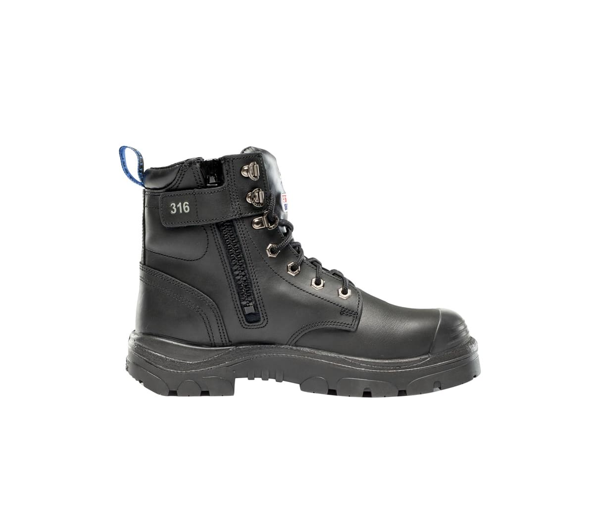 Argyle Zip WP Bump S3 - Zwart