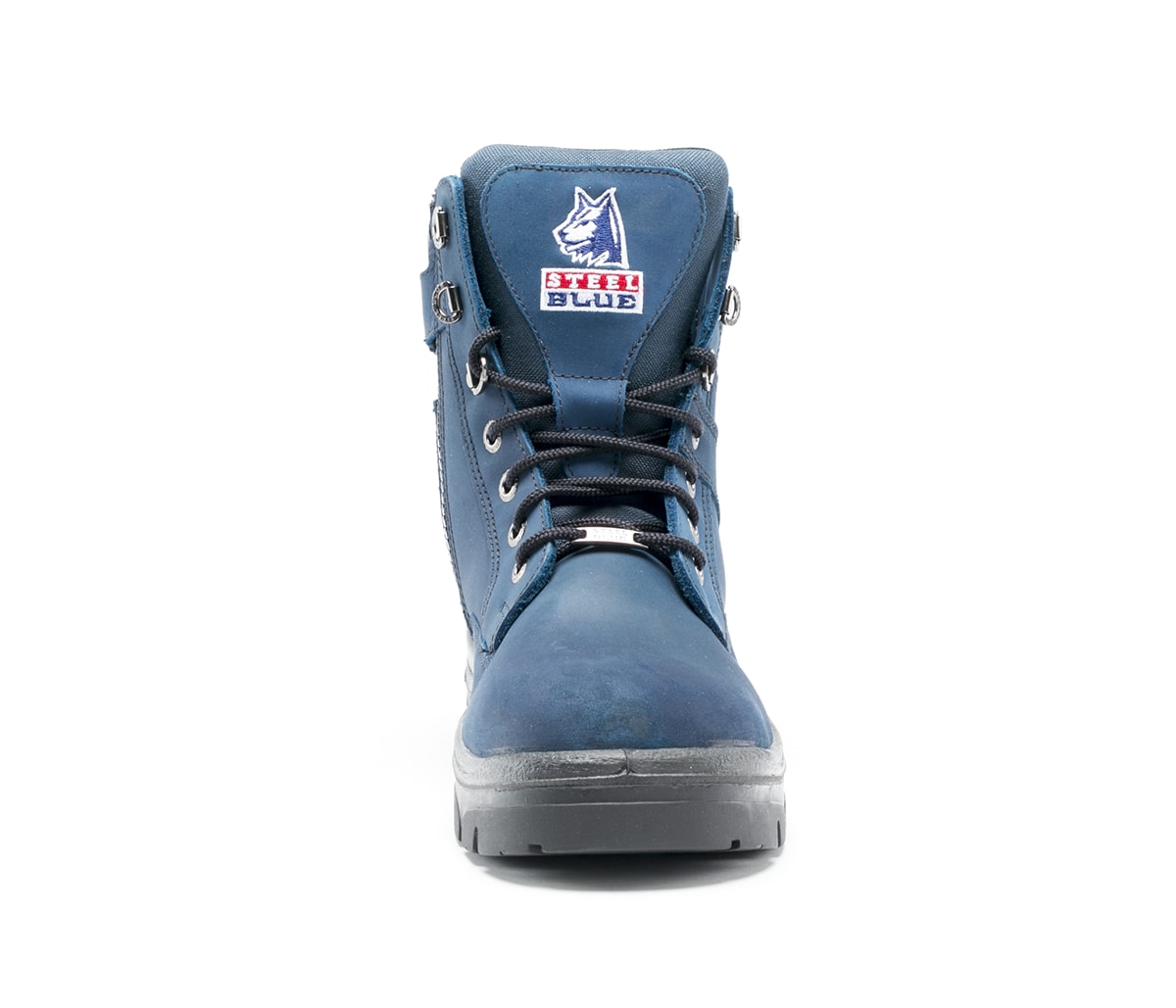 Southern Cross® Zip Men's Blue Work Boots Steel Blue