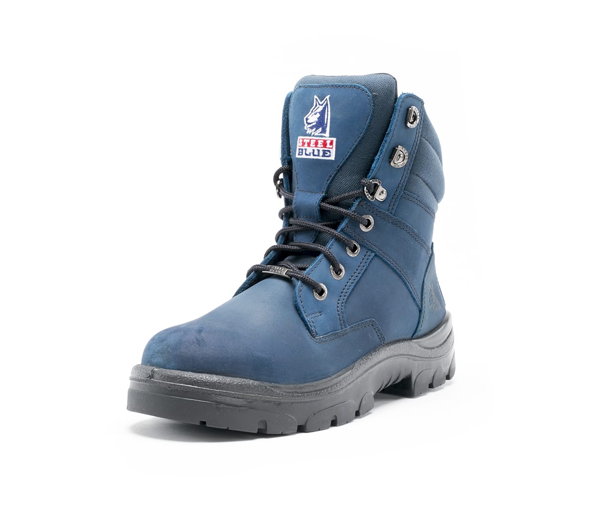 Southern Cross® Zip Blue Work Boot - Blue