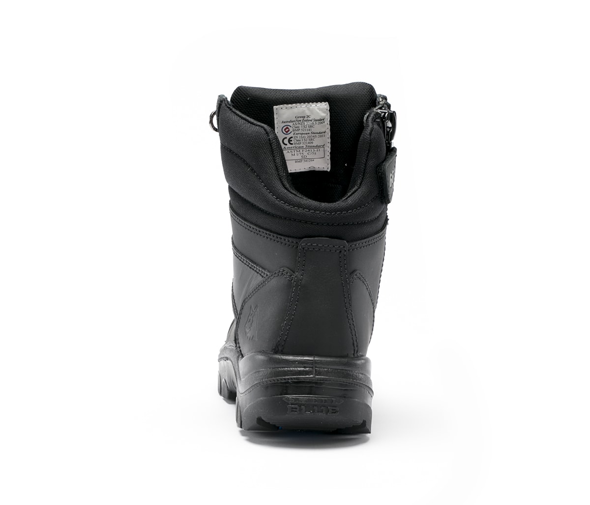 Southern Cross® Zip Work Boot - Black