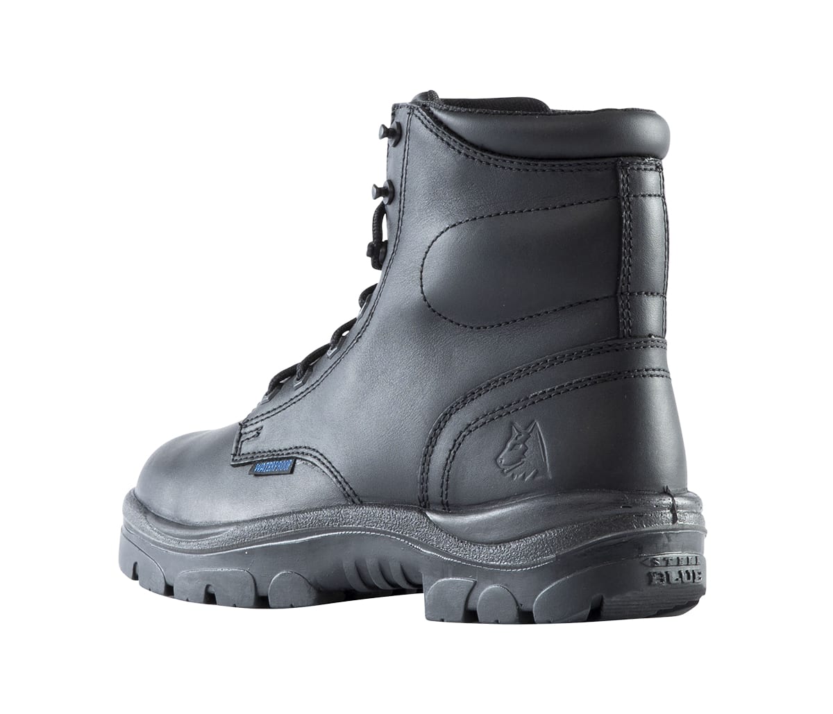 tocco - asay Argyle Zip Men's Work Boots | Zip Sided Safety Boots | Steel