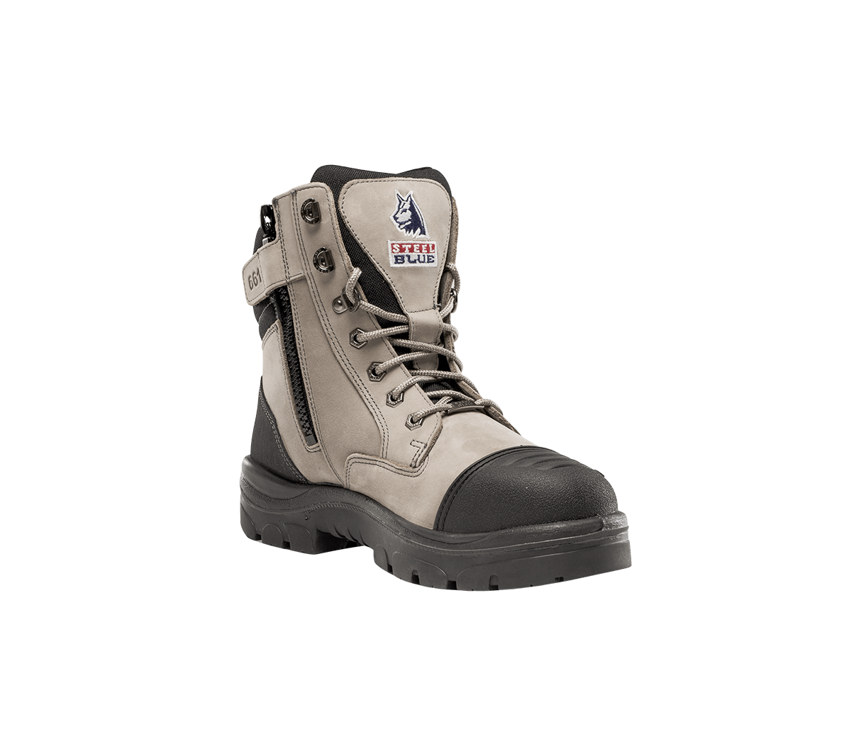 Southern Cross® Safety Boots - Men's Zip-Up Boot | Steel Blue NZ Southern Cross® Safety Boots - Men's Zip-Up Boot | Steel Blue NZ