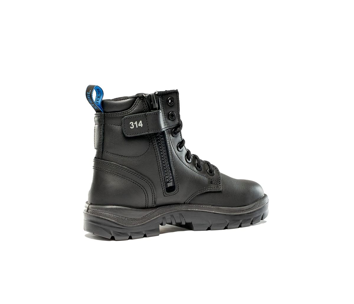 steel blue response boots