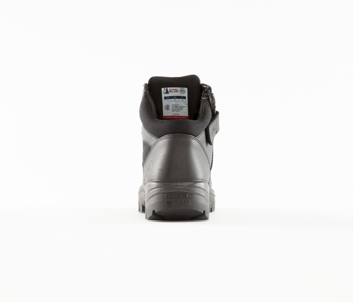 Parkes Zip: Scuff Composite - Black
