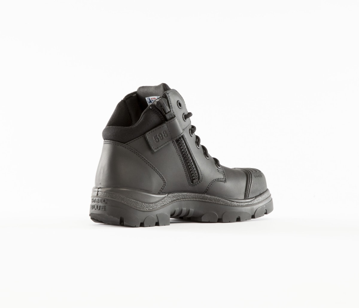 Parkes Zip: Scuff Composite - Black