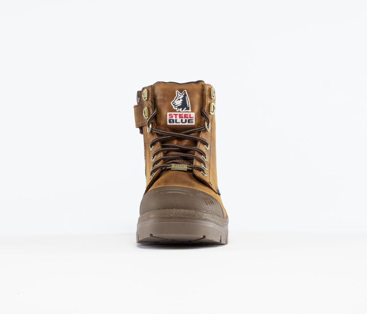 Argyle® Zip Ladies: Scuff Waterproof - Distressed Brown