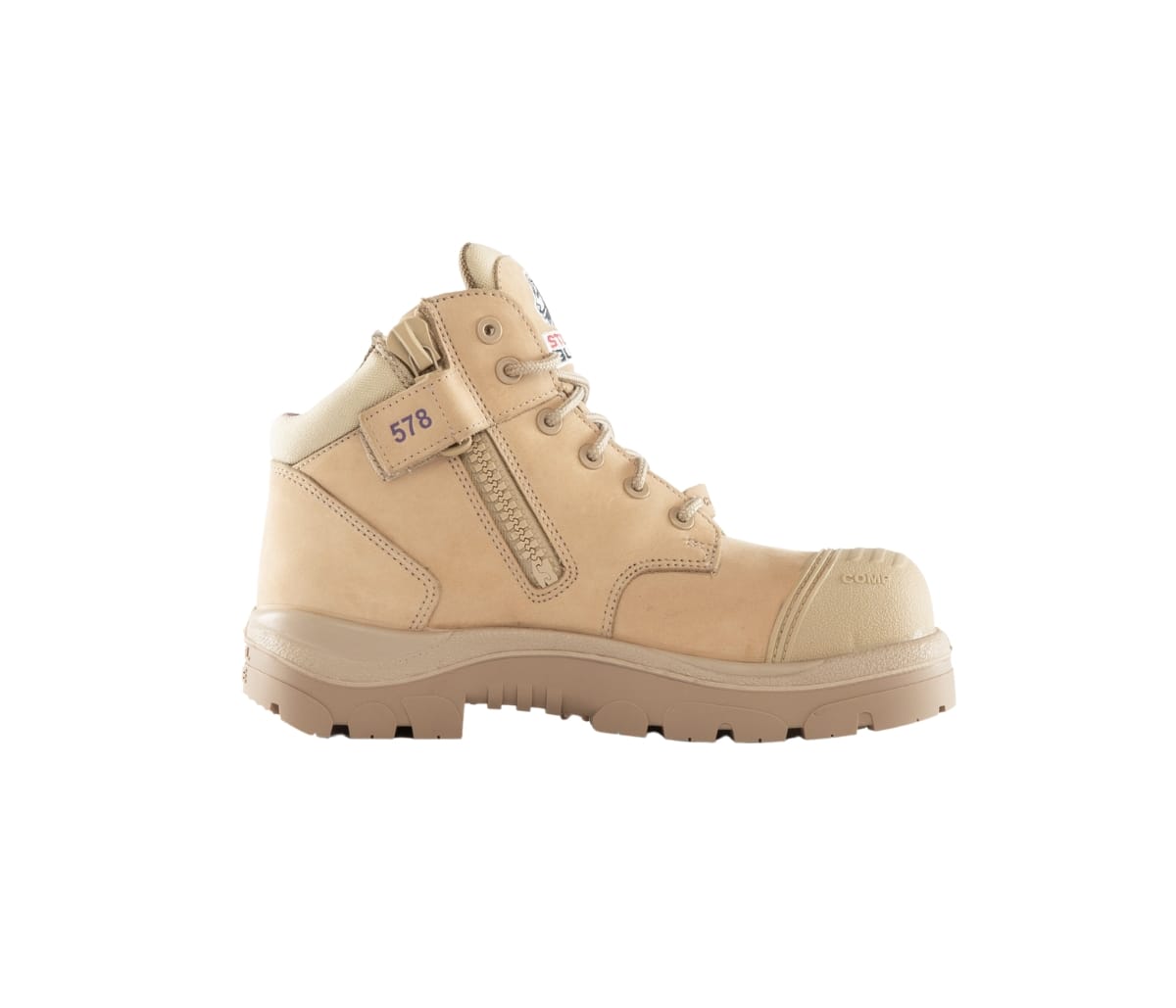 Parkes Ladies Zip: Scuff Composite - Sand