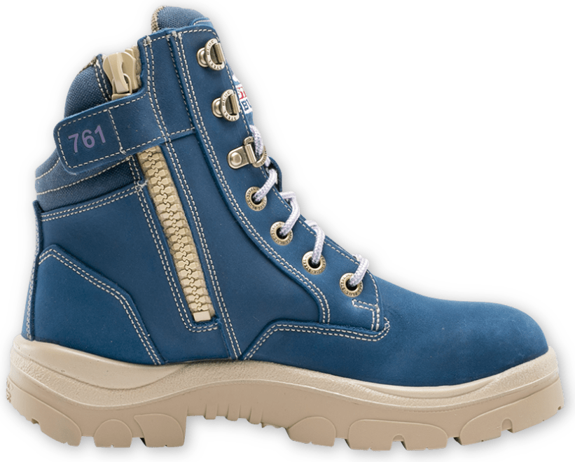 steel blue safety boots price