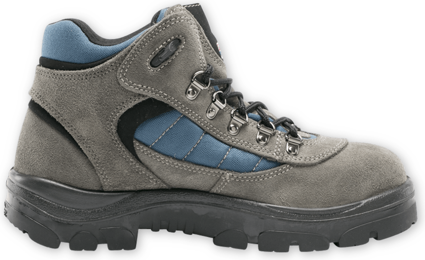 steel blue hiking boots