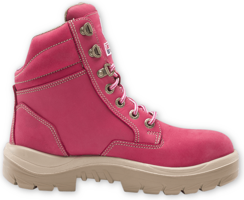 Southern Cross Ladies Pink Work Boots 